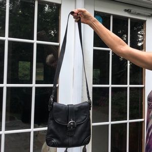 Black Coach Crossbody